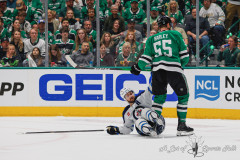 DALLAS, TX — Stanley Cup Playoffs Game 3. Dallas Stars host the Winnipeg Jets