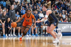 NEW YORK, NEW YORK — FEBRUARY 13:  at Levien Gymnasium on February 13, 2026, in New York, New York.  (Dale Horton/A Lot of Sports Talk)