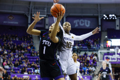 FORT WORTH, TX — 10th ranked TCU Horned Frogs Women’s Basketball defeated 17th ranked West Virginia Mountaineers at Schollmaier Arena.