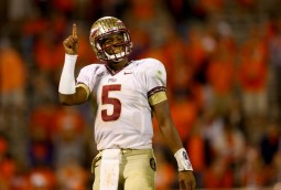 You might be looking at the No. 1 pick in the 2015 NFL Draft, Florida State quarterback Jameis Winston (Streeter Lecka/Getty Images)