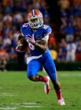 Solomon Patton had six receptions and over 100 yards receiving in arguably the two toughest games for Florida this season, at Miami and last week vs. Arkansas (Sam Greenwood/Getty Images) 