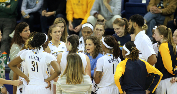 One year after guiding the youngest team in the nation to a five-win improvement from the previous season, expectations are high in 2016-17 for Marquette and head coach Carolyn Kieger. (GoMarquette.com)