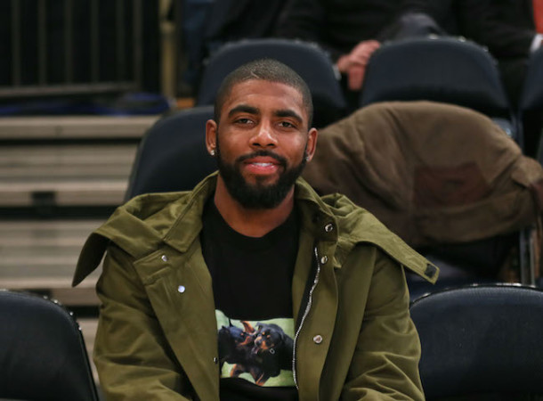 Before playing at Madison Square Garden on Wednesday for the Cleveland Cavaliers, former Duke star Kyrie Irving had a front row seat to watch the Blue Devils play in the Jimmy V Classic against Florida on Tuesday night. (Photo: Robert Cole)