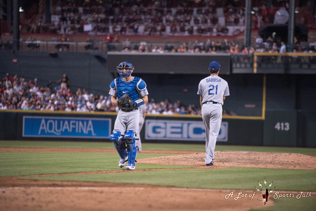 MLB: Los Angeles Dodgers at Arizona Diamondbacks (08.11.17)