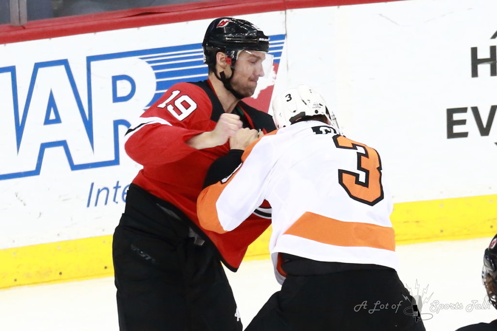 NHL: Philadelphia Flyers at New Jersey Devils (02.01.18)