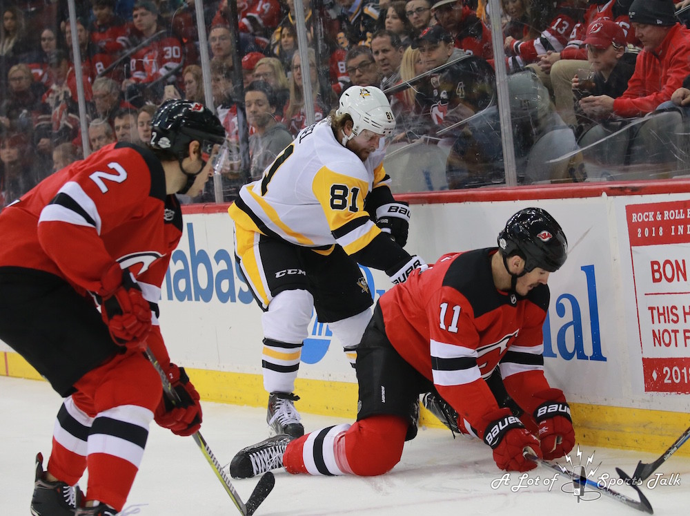 NHL: Pittsburgh Penguins at New Jersey Devils (02.03.18)