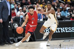Washington, DC - MARCH 11, 2022: Action from the A10 Quarterfinal game between No. 3 VCU (21-8) and No. 6 Richmond (20-12) at Capital One Arena in Washington, DC.  The Spiders pulled off the upset defeating VCU 75-64 to advance to the Semifinals against No. 2 Dayton. (Photo by Phillip Peters/A Lot of Sports Talk)