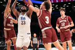 Pittsburgh vs. Boston College in round one of the ACC tournament at Barclay Center on March 8, 2022.