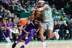 DENTON, TX — The UNT Mean Green play host to the ECU Pirates at the Super Pit in Denton, Texas