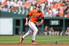 Baltimore, MD - June 1, 2024: Baltimore Orioles shortstop Gunnar Henderson (2) in action during the game between the Baltimore Orioles and Tampa Bay Rays at  Oriole Park at Camden Yards in Baltimore, MD.   (Photo by Elliott Brown/A Lot of Sports Talk)