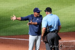 Baltimore, MD - June 1, 2024: Tampa Bay Rays manager Kevin Cash (16) argues with the umpire during the game between the Baltimore Orioles and Tampa Bay Rays at  Oriole Park at Camden Yards in Baltimore, MD.   (Photo by Elliott Brown/A Lot of Sports Talk)