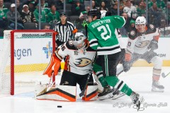 DALLAS, TX — Thursday, January 25, 2024. The Dallas Stars return home and play host to Western Conference rival Anaheim Ducks at American Airlines Center in Dallas.