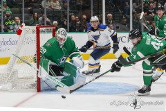 DALLAS, TX — OCTOBER 5: The St. Louis Blues take on the Dallas Stars in preseason NHL action (Photo by Ross James/ALOST)