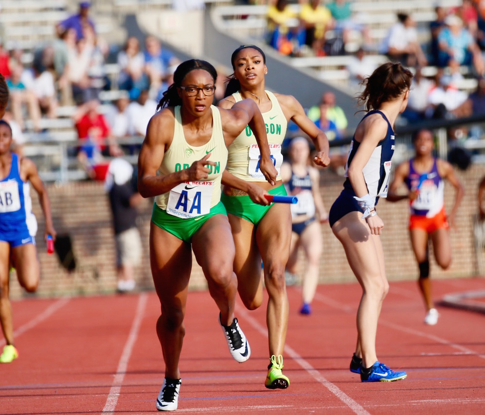 2017 Penn Relays - College Women's Sprint Medley